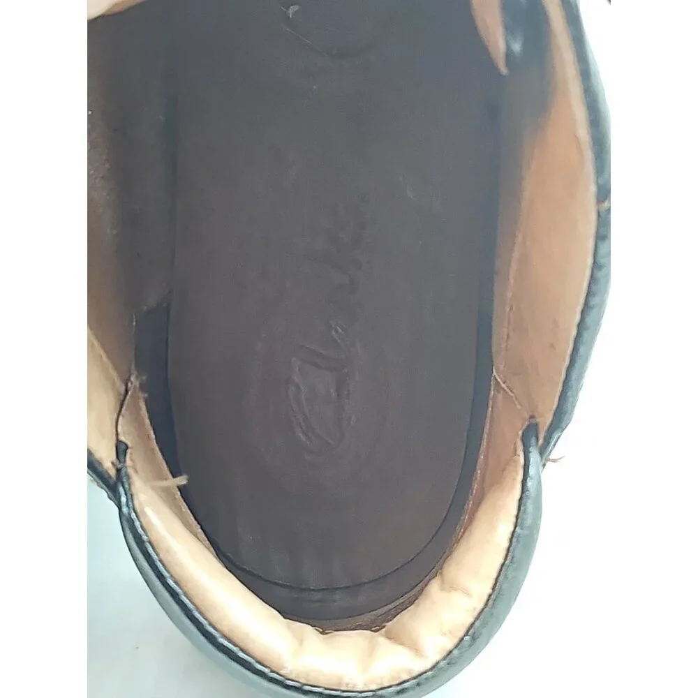 Clarks Men’s Black Leather Chuka Boots 34069 Size 12M‎ Lightweight Lace